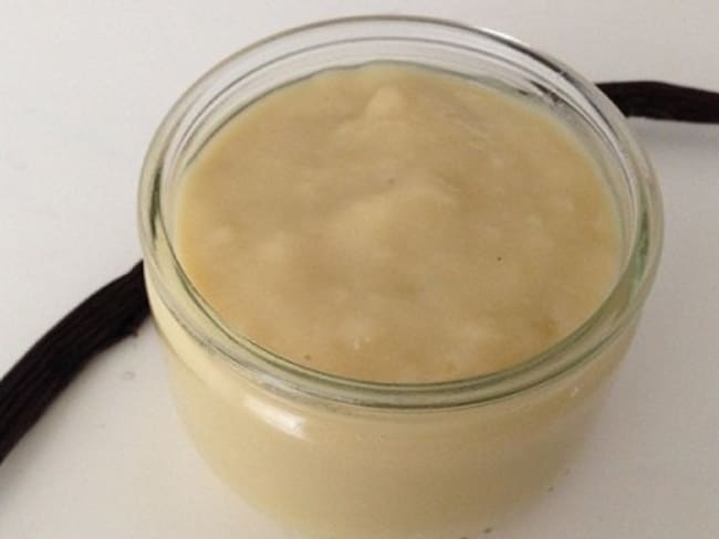 Crème pâtissière au lait végétal