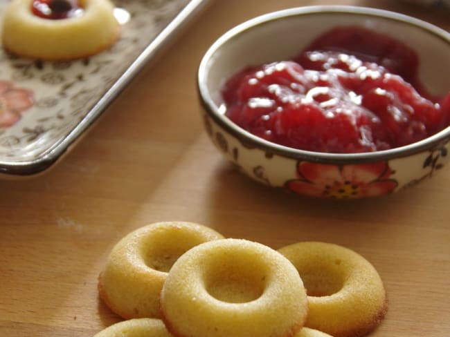 Petites bouchées au thé et lait de coco