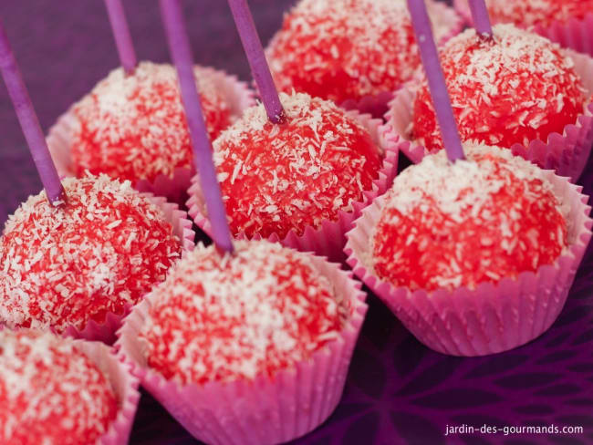 Cakes pops à la Noix de Coco