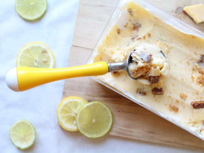 Glace Citron-lait Ribot et Key Lime Pie Chunks