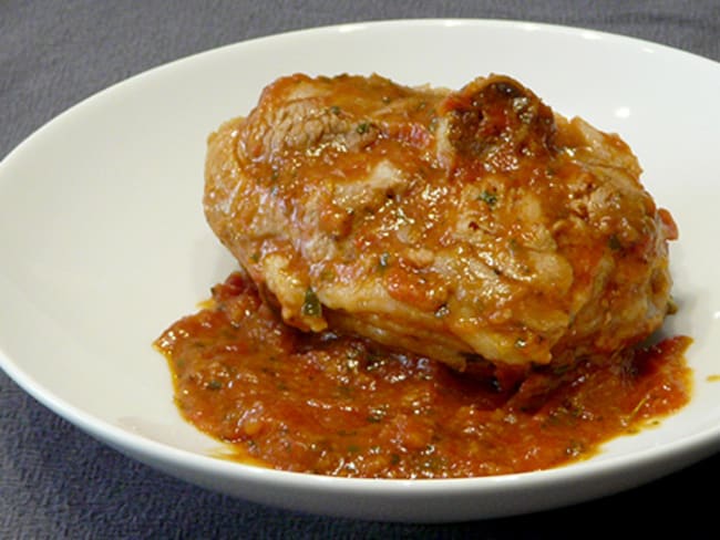 Osso bucco de dinde à la milanaise