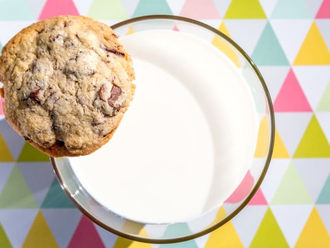 Cookies aux deux chocolats