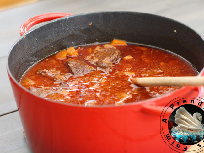 Boeuf en daube d'après le Chef Cyril Lignac