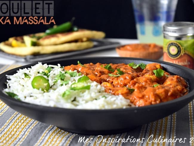 Recette Poulet Massala indien