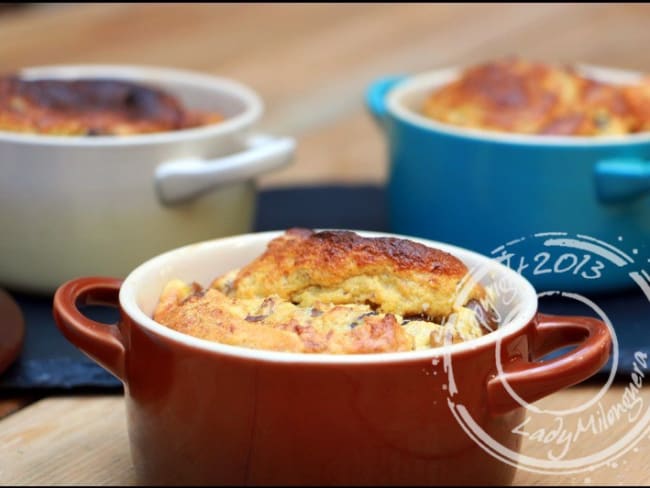 Soufflés aux champignons sauvages