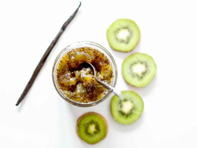 Confiture de Kiwi er Vanille