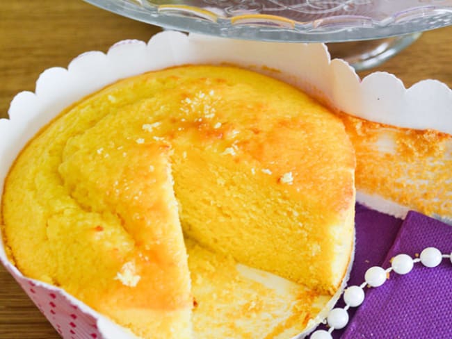 Cake au citron en version muffin géant