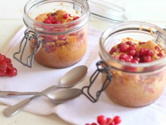 Gâteau aux groseilles en bocaux FraîchAttitude