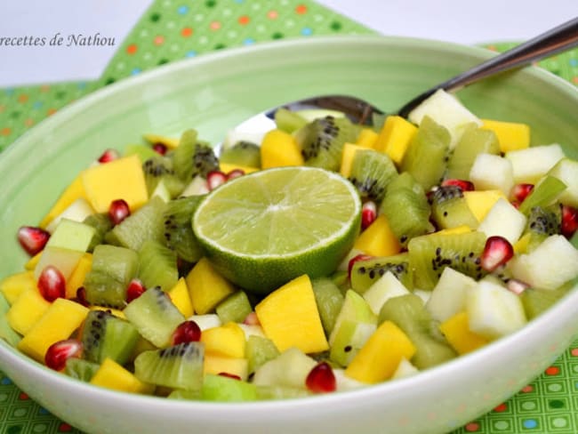 Salade de fruits exotiques