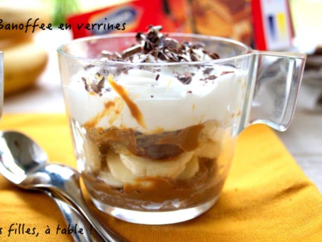 Banoffee en verrines