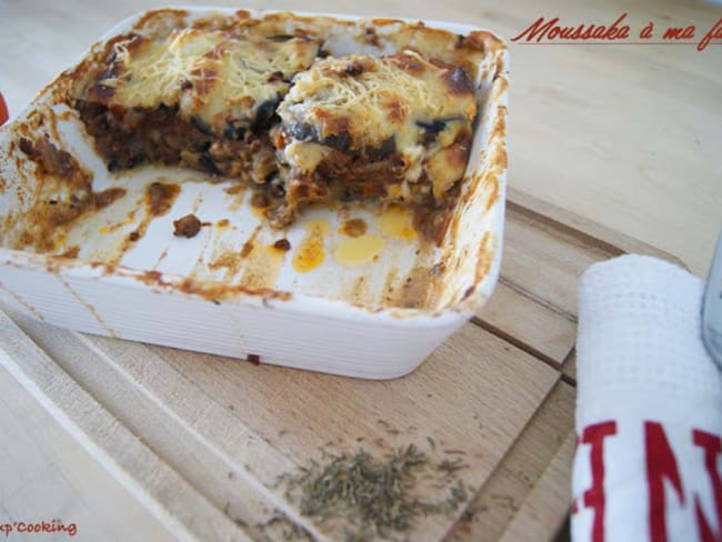 Moussaka à ma façon