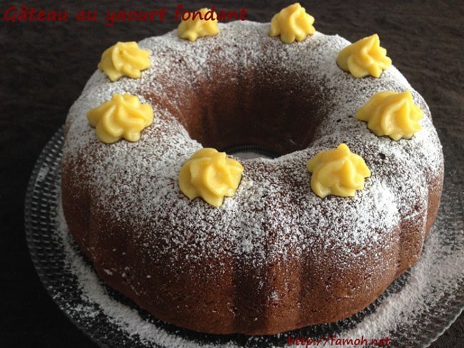 Gâteau au yaourt fondant