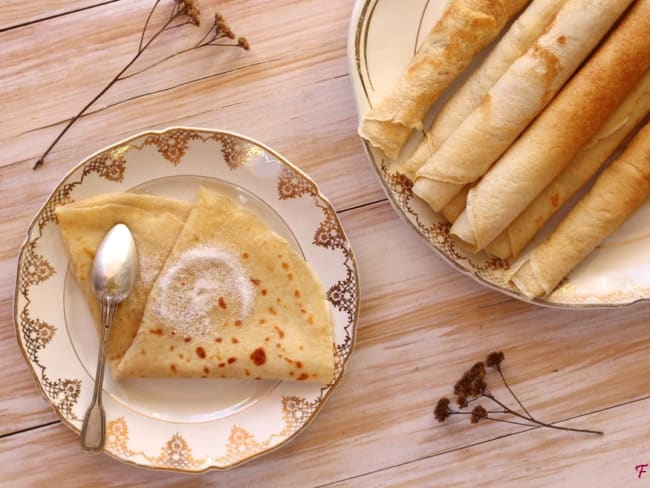 Crêpes à la farine de kamut