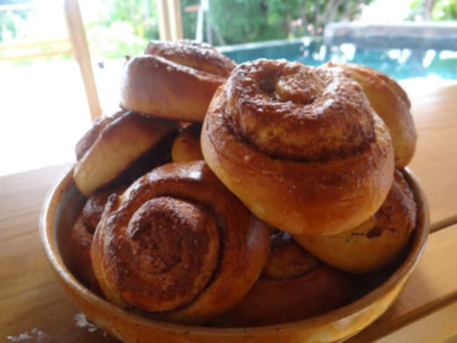 Kanelbullar, brioche suédoise à la cannelle