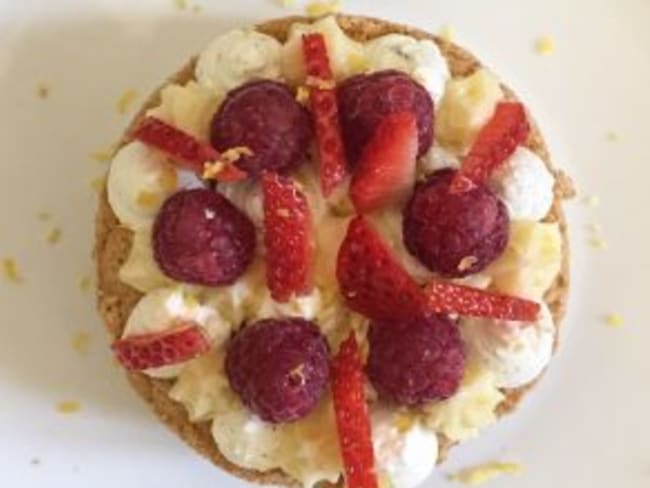 Tartelettes gourmandes aux fruits rouges et citron