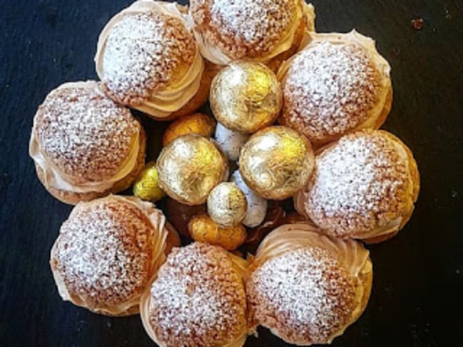 Paris Brest revisité Choux Craquelin