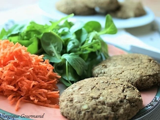 Galettes de lentilles