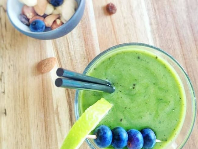 Green smoothie au thé matcha