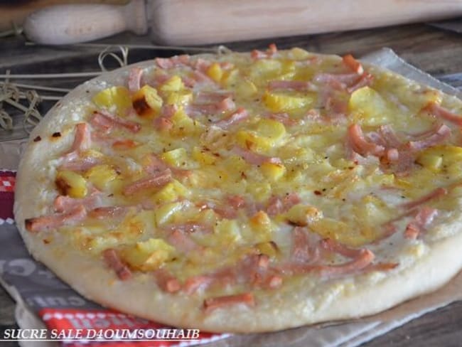 pizza savoyarde reblochon pommes de terre et lardon