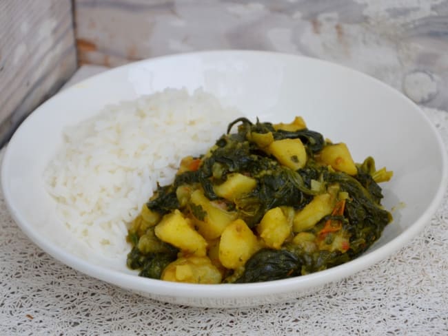 Aloo palak