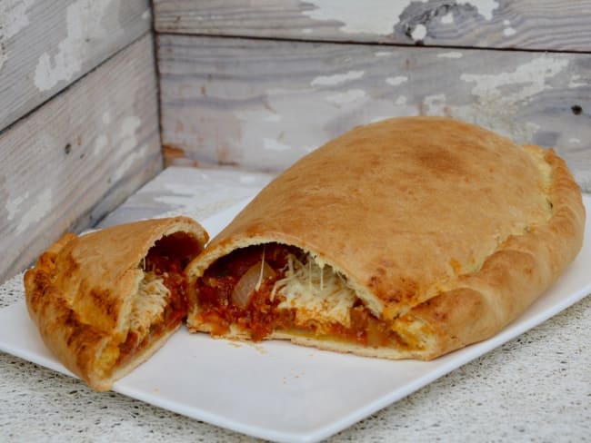 Calzone tomate courgette