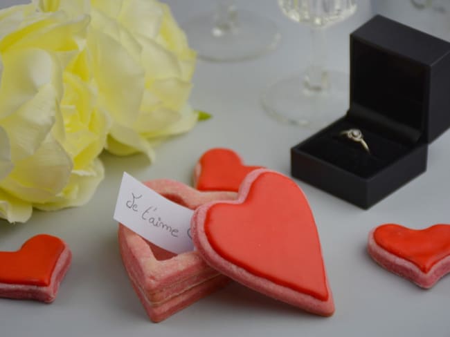 Biscuits de Saint-Valentin