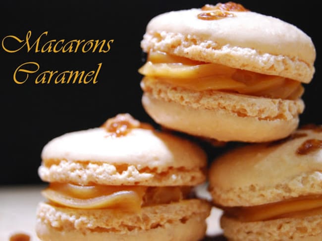 Macarons Caramel