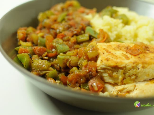 Couscous de poulet aux légumes