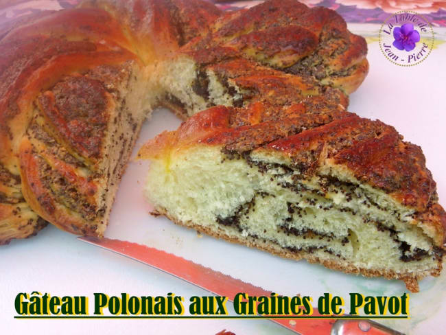 Gâteau Polonais aux Graines de Pavot