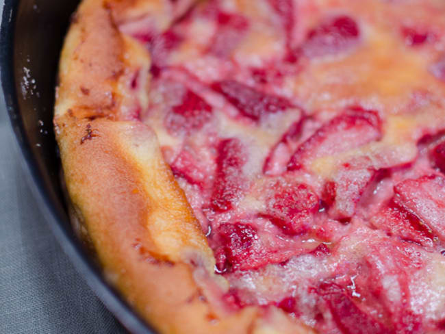 Clafoutis aux fraises