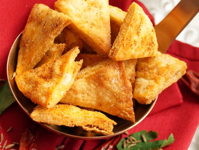 Chips de pita crisps