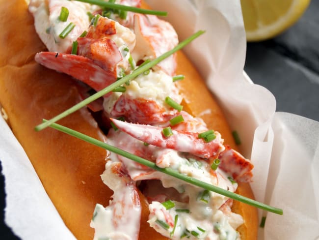 Lobster rolls et mayo maison