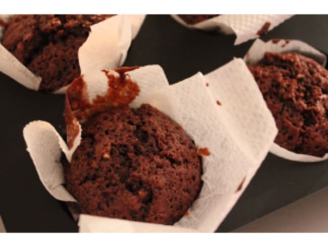 Muffins tout chocolat