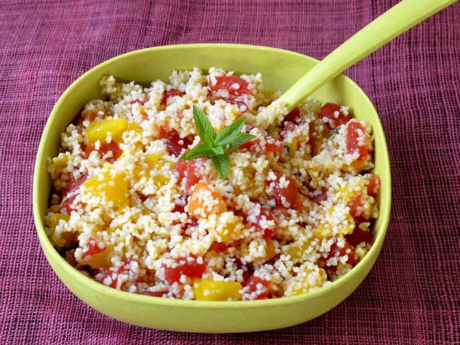 Taboulé aux fruits d'été