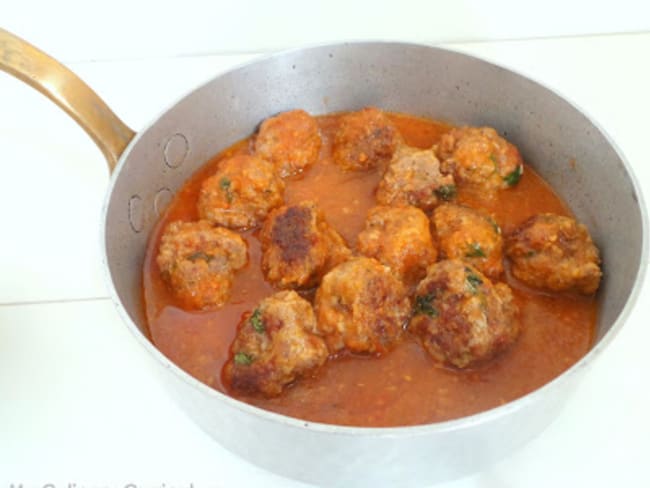 Boulettes de bœuf aux merguez