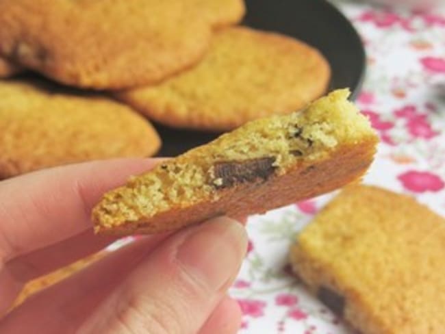 Chewy Cookies à la vanille et aux pépites de chocolat