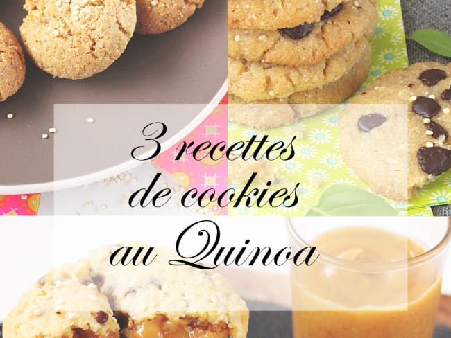 Cookies avec du quinoa