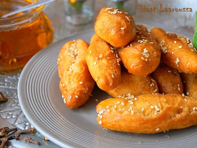 Les doigts de la mariée beignet algérien au miel