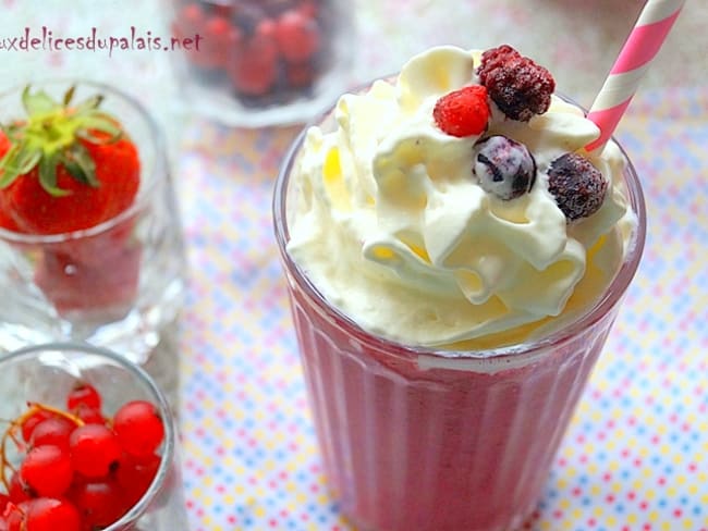 Smoothie à la betterave et fruits rouges