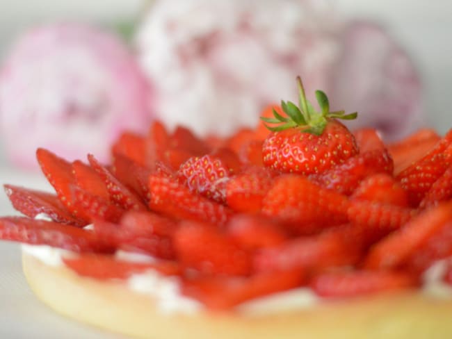 Tarte aux fraises