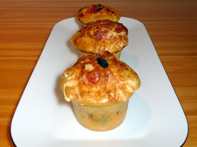 Muffins façon pizza