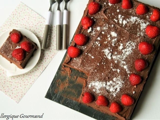 Gâteau de patates douces au chocolat