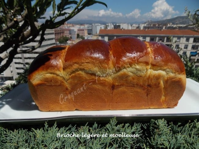 Brioche légère et moelleuse