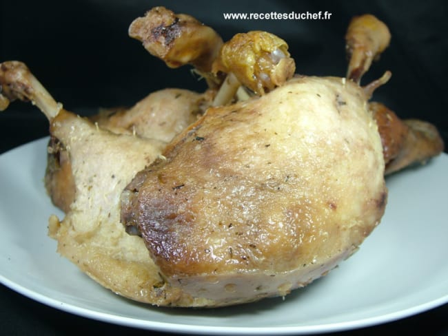 Confit de cuisses de canard aux herbes de Provence