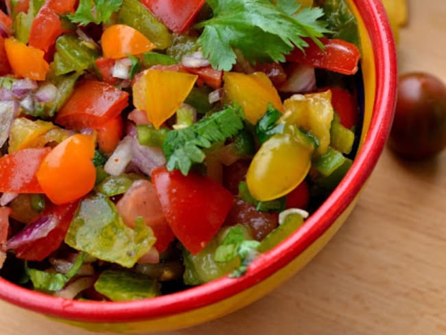 Pico de gallo : une salade composée mexicaine