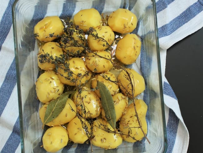 Pommes de terre rôties aux herbes et épices méditerranéennes