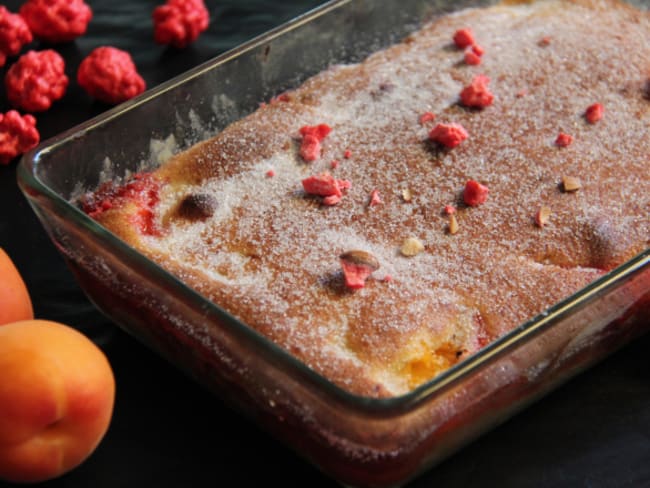 Le gâteau lyonnais aux abricots