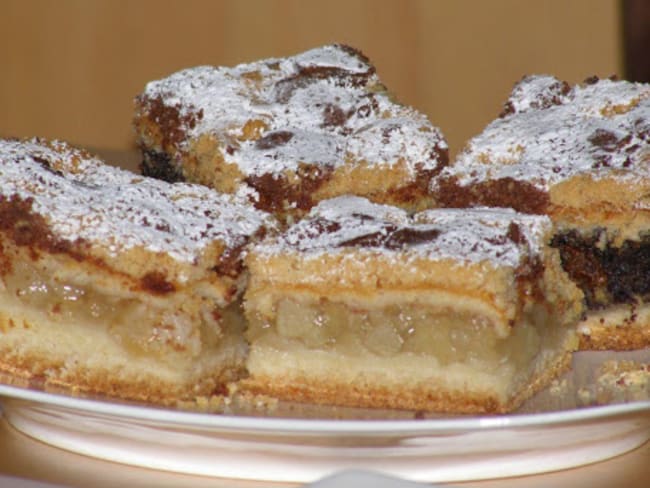 Sablés aux pommes, tarte aux pommes polonaise