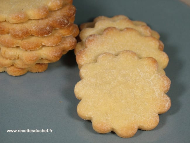 Sablés à la pâte de sésame blanc ou tahiné