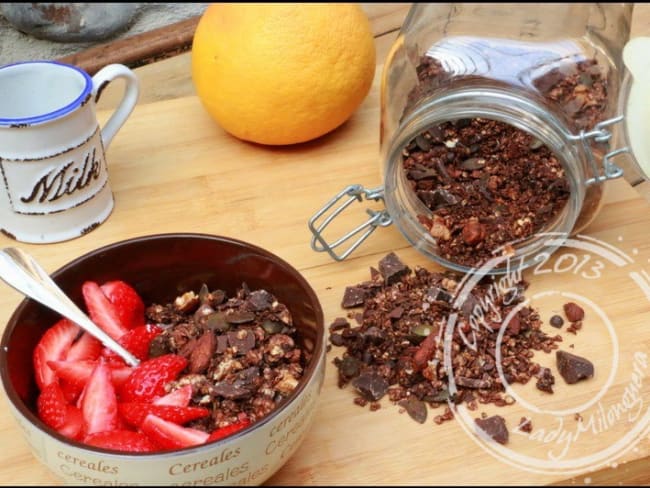 Granola double chocolat